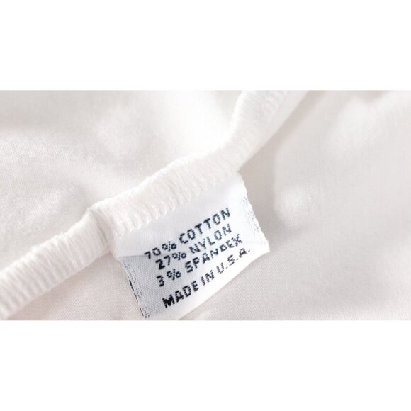 Bryn Walker Women's Small White Blouse Button-Up Cotton Hi-Low Long Sleeve Shirt - Picture 6 of 7